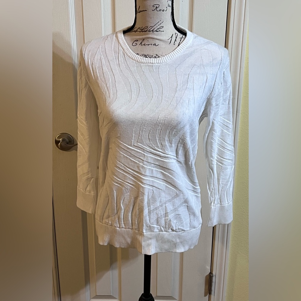 Lilly Pulitzer Zebra Textured Sweater